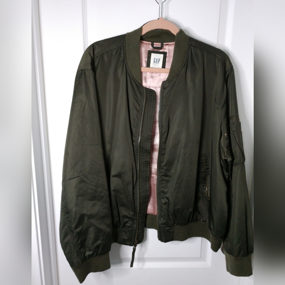 Gap Bomber Jacket - Army Green